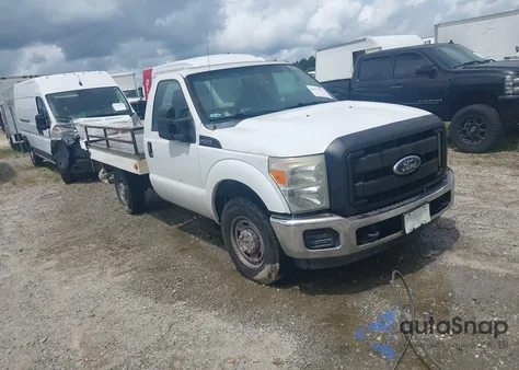 2011 Ford F-250 Xl из США, поврежденный, VIN 1FTBF2A6XBEA63800